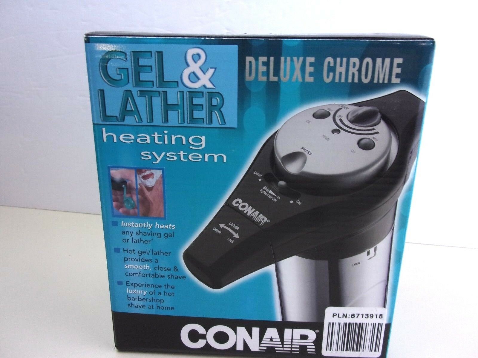 Conair Gel & Lather Heating System, Chrome 74108121967 eBay